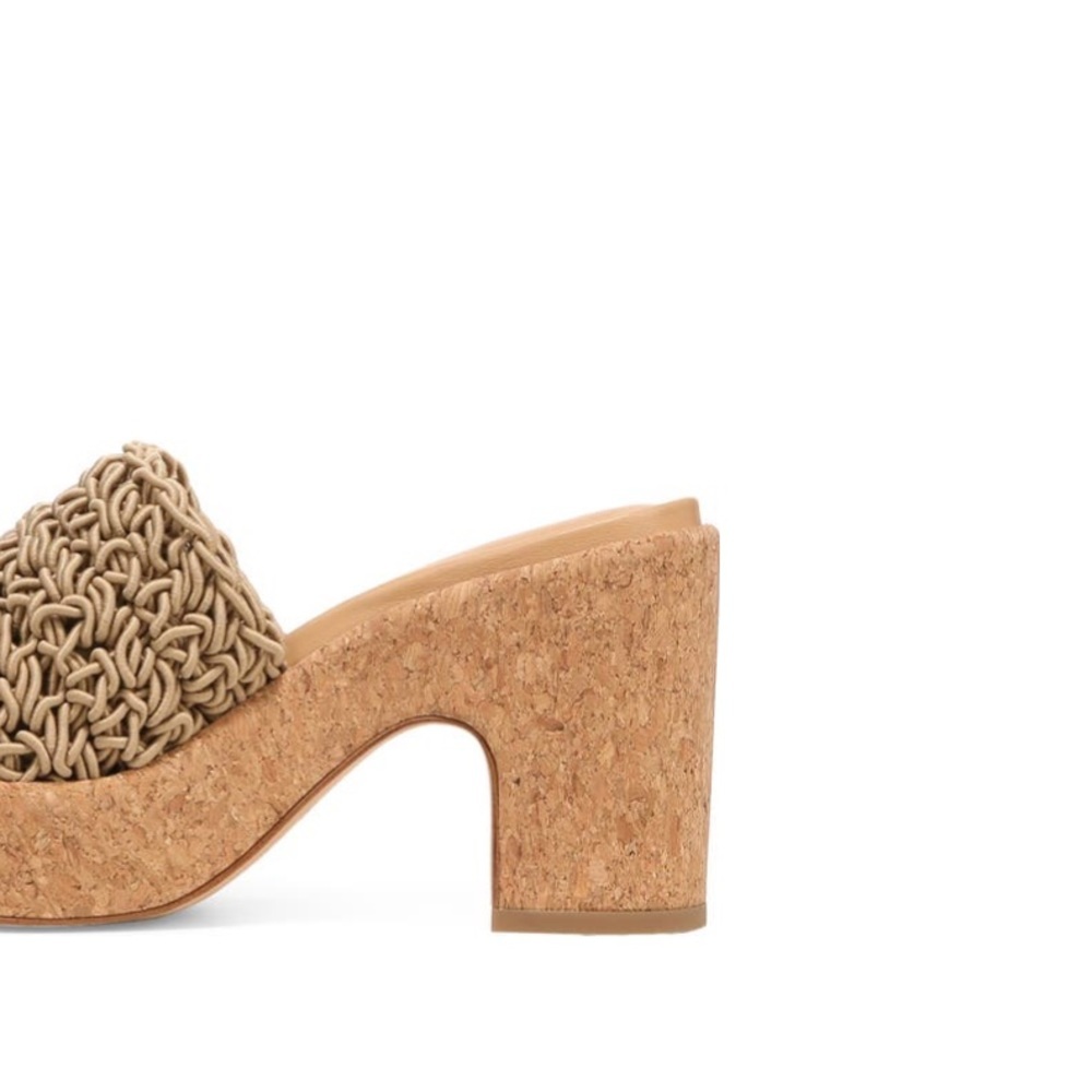 Vince Nicki Crochet Platform Sandal - Picture 6 of 15